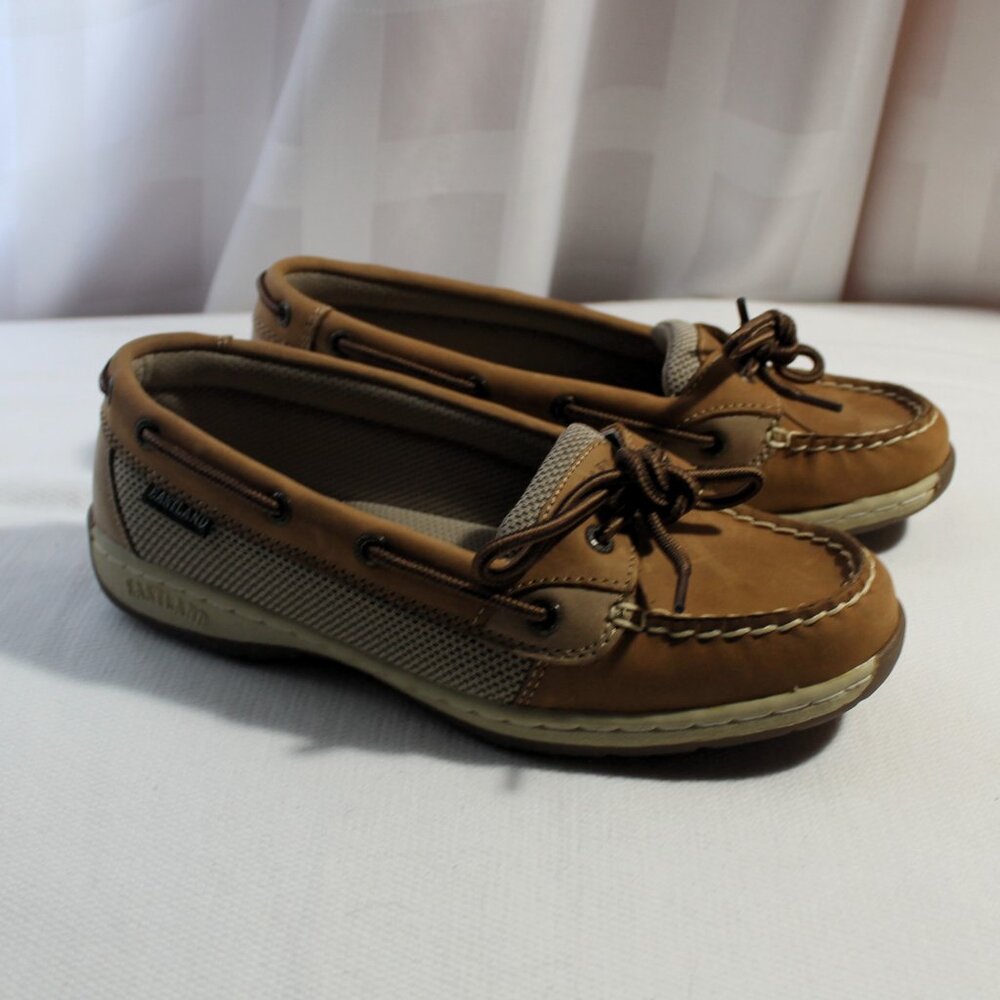 Eastland "Sunrise" Boat Shoes, 7M, NWOT - Picture 2 of 8